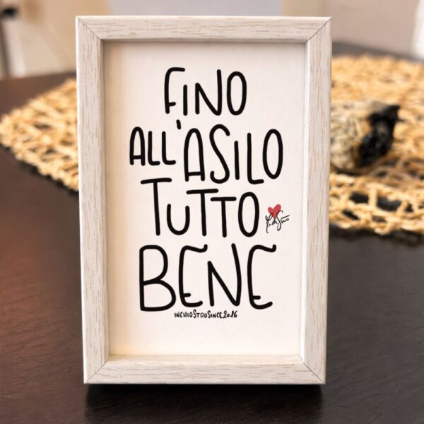 Fino all'asilo tutto bene