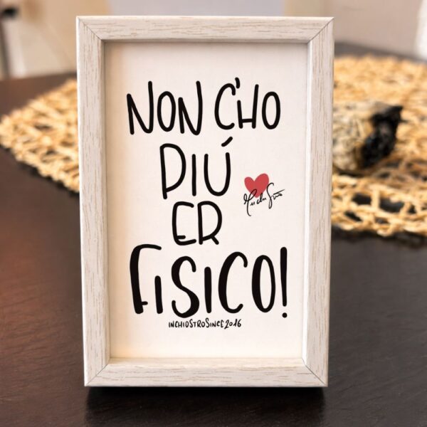 Non c'ho più er fisico