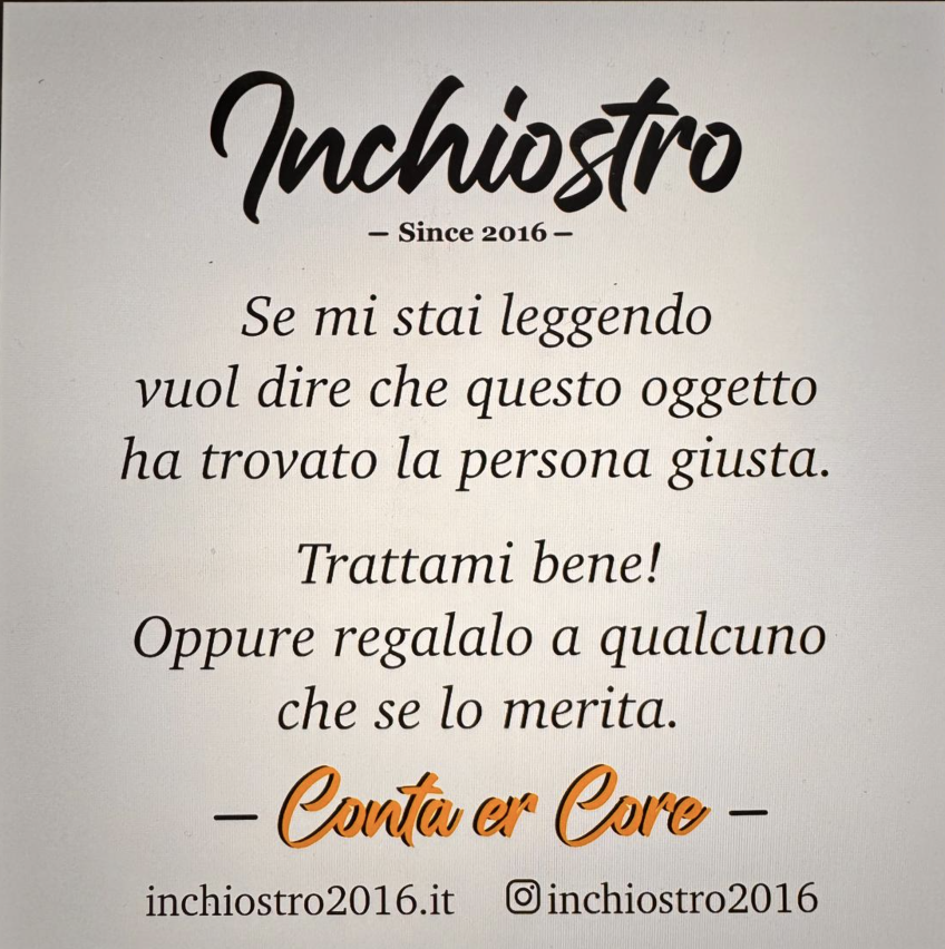 Talloncino Inchiostro