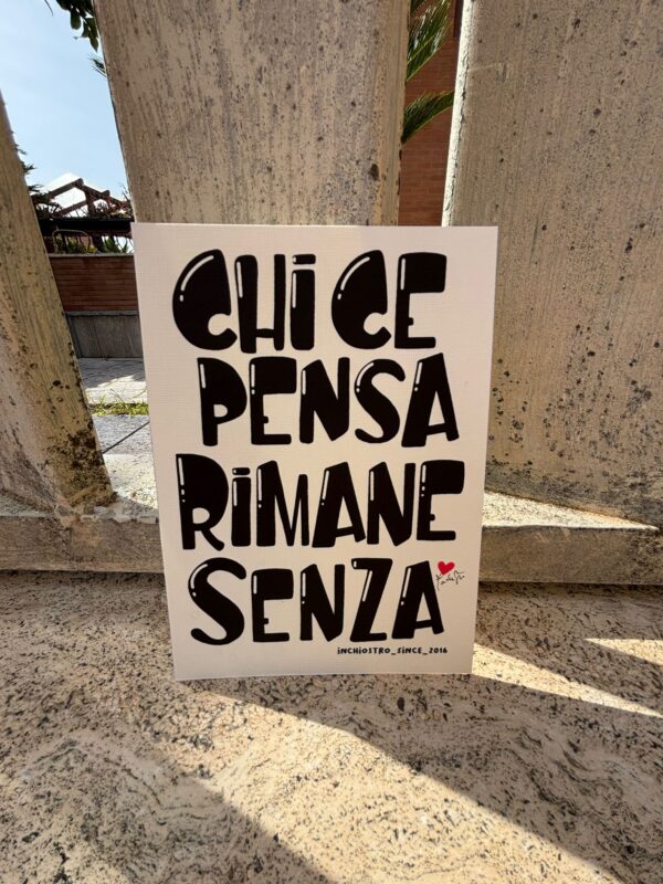 Chi ce pensa rimane senza