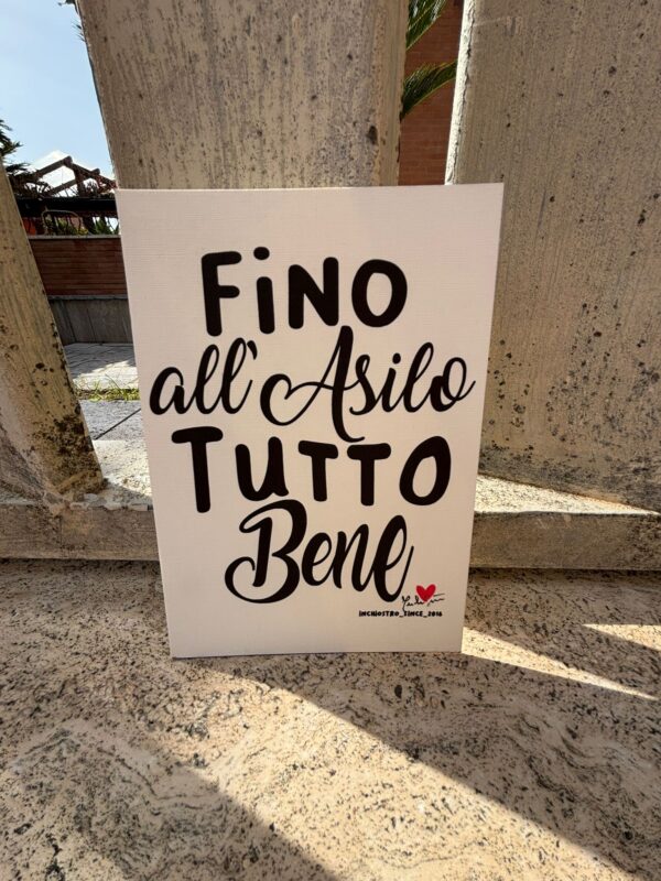 Fino all'asilo tutto bene
