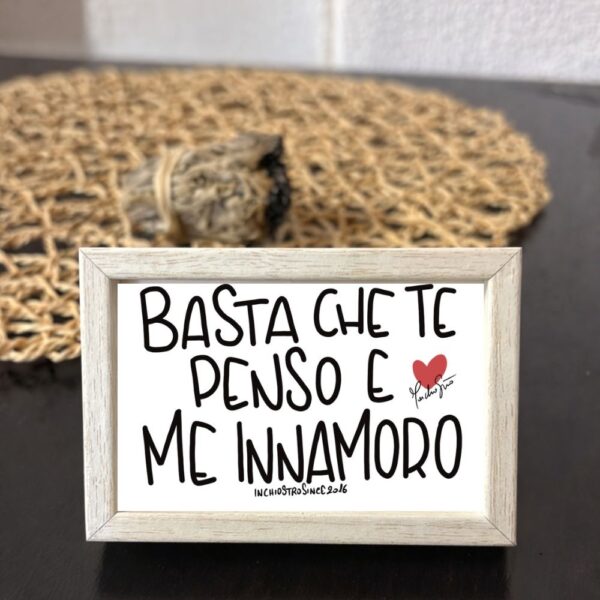 Basta che te penso e me innamoro
