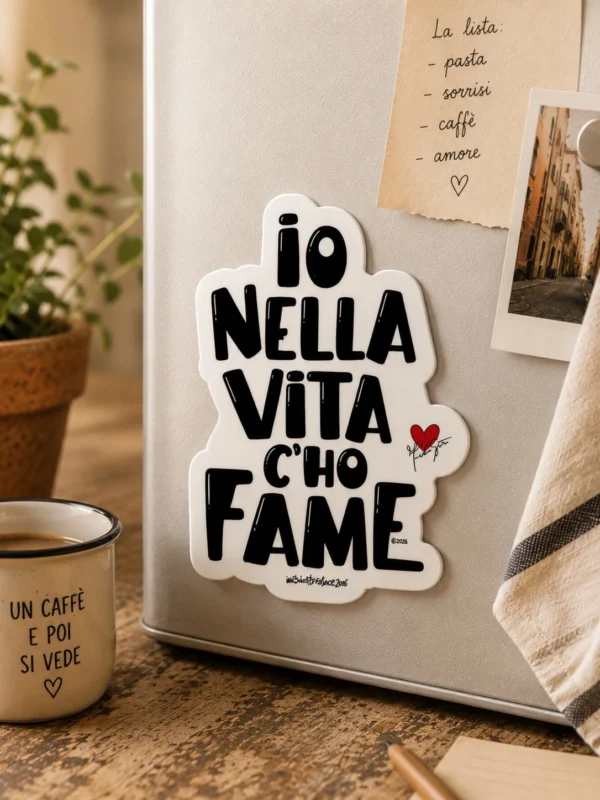 Io nella vita c'ho fame